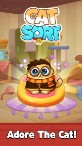 اسکرین شات بازی Cat Sort Puzzle: Cute Pet Game 1