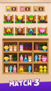 اسکرین شات 6 بازی Goods Triple - Cat Sort