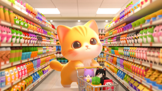 اسکرین شات 1 بازی Goods Triple - Cat Goods Sort