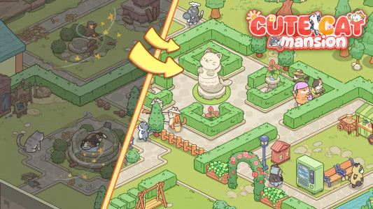 اسکرین شات بازی Cute Cat Mansion: Kawaii Kitty 7