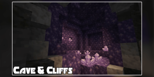 اسکرین شات برنامه Mod Caves and Cliffs Update for MCPE 2