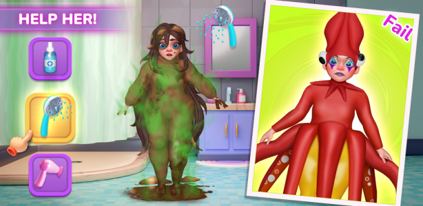 اسکرین شات 5 بازی Makeover Mania-Bubble Shooter