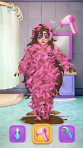 اسکرین شات 2 بازی Makeover Mania-Bubble Shooter