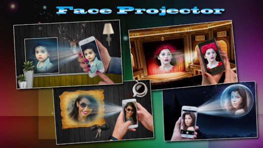 اسکرین شات برنامه Face Projector App Photo Frames 7