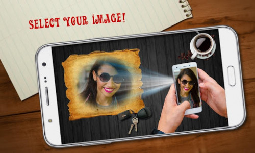 اسکرین شات برنامه Face Projector App Photo Frames 6