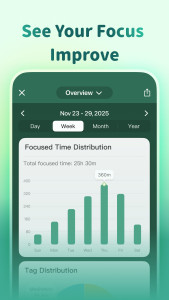 اسکرین شات 6 برنامه Forest: Focus for Productivity