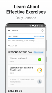 اسکرین شات برنامه Pacer Pedometer & Step Counter 2