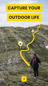 اسکرین شات 1 برنامه Relive: Run, Ride, Hike & more
