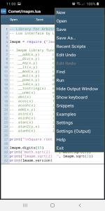 اسکرین شات 2 برنامه Comet