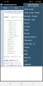 اسکرین شات 3 برنامه Comet