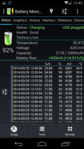 اسکرین شات 3 برنامه 3C Battery Manager