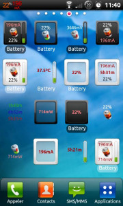 اسکرین شات 1 برنامه 3C Battery Manager