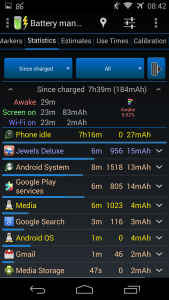 اسکرین شات برنامه 3C Battery Manager 6