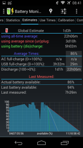 اسکرین شات برنامه 3C Battery Manager 7