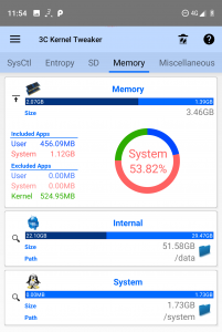 اسکرین شات برنامه 3C System Manager (root) 3