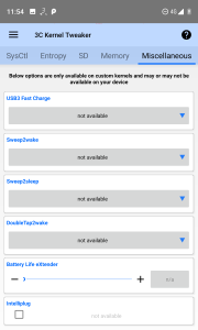 اسکرین شات 1 برنامه 3C System Manager (root)