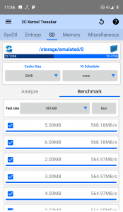 اسکرین شات برنامه 3C System Manager (root) 2