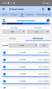 اسکرین شات 2 برنامه 3C System Manager (root)