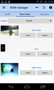اسکرین شات 3 برنامه 3C ROM Manager (root)