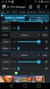 اسکرین شات برنامه 3C CPU Manager (root) 7