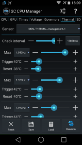 اسکرین شات برنامه 3C CPU Manager (root) 4