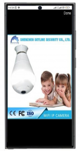 اسکرین شات برنامه Bulb Camera WIFI CCTV Security 4