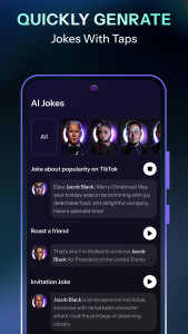 اسکرین شات برنامه Celebs AI text to voice clone 4