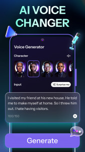 اسکرین شات برنامه Celebs AI text to voice clone 1
