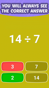 اسکرین شات برنامه Math games, problems and learn 6