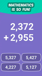 اسکرین شات 7 برنامه Math games, problems and learn
