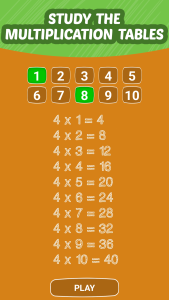 اسکرین شات 4 برنامه Math games, problems and learn
