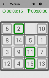 اسکرین شات بازی 15-Puzzle Game 1