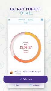 اسکرین شات 3 برنامه TOM: Pill Tracker & Med Timer