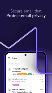 اسکرین شات 1 برنامه Proton Mail: Encrypted Email