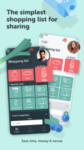 اسکرین شات 1 برنامه Bring! Grocery Shopping List