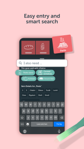 اسکرین شات 2 برنامه Bring! Grocery Shopping List