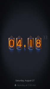 اسکرین شات 5 برنامه Alarm Clock XL