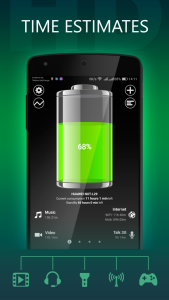 اسکرین شات 1 برنامه Battery HD
