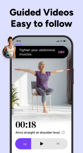 اسکرین شات 6 برنامه Chair Yoga for Seniors at Home