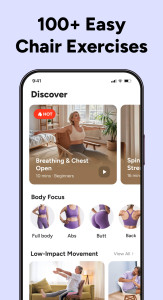 اسکرین شات 7 برنامه Chair Yoga for Seniors at Home