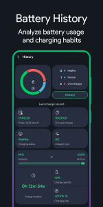 اسکرین شات 4 برنامه Smart Charging - Battery Alarm