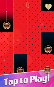 اسکرین شات برنامه Piano Ladybird Tiles 4
