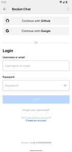 اسکرین شات 6 برنامه Rocket.Chat