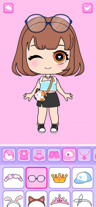 اسکرین شات 2 بازی Chibi Dolls - Games for Girls