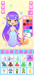 اسکرین شات 6 بازی Chibi Dolls - Games for Girls