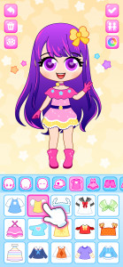 اسکرین شات 7 بازی Chibi Dolls - Games for Girls