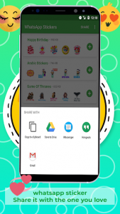 اسکرین شات برنامه WAStickerApps - Personal Stickers for WhatsApp 3
