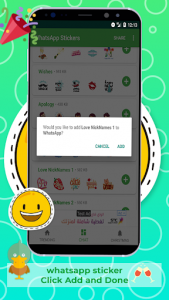 اسکرین شات برنامه WAStickerApps - Personal Stickers for WhatsApp 2