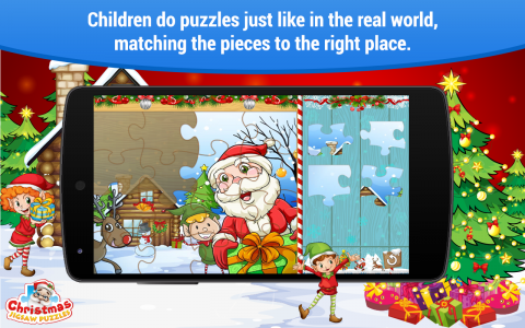 اسکرین شات بازی بازی پازل کریسمس برای بچه ها 5