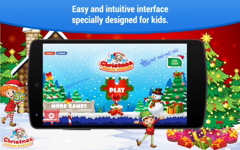 اسکرین شات بازی بازی پازل کریسمس برای بچه ها 2